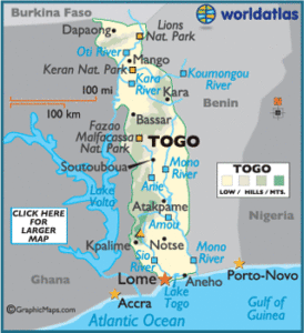 togo map 1